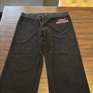 Juicy Couture Black Sweatpants with Logo Detail